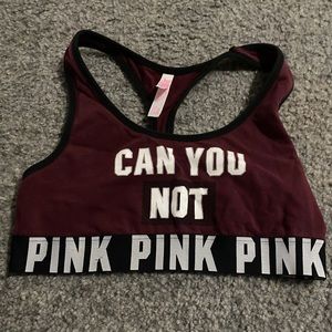 VS PINK sports bra!